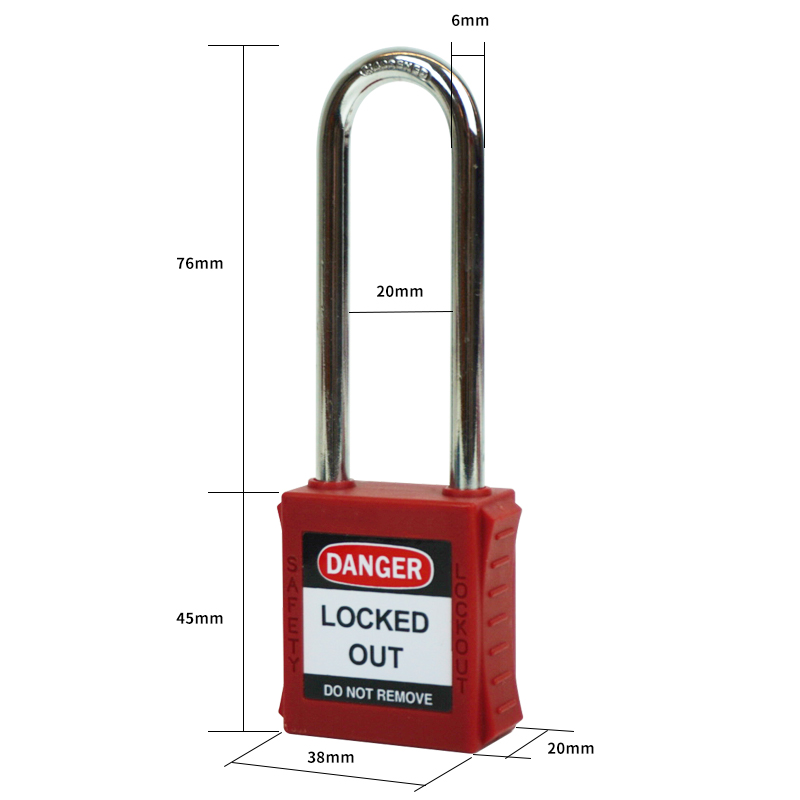 EP-8551 Not left unlocked lockout padlocks keyed alike