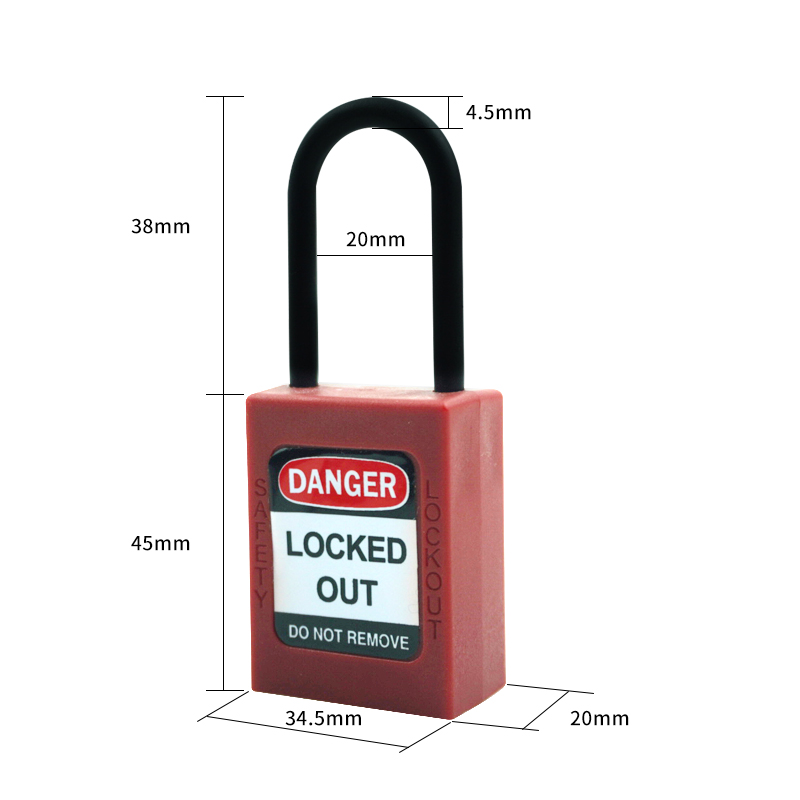 EP-8531N Slim body safety lockout padlocks