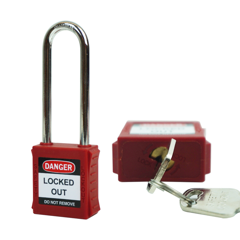 EP-8551 Not left unlocked lockout padlocks keyed alike