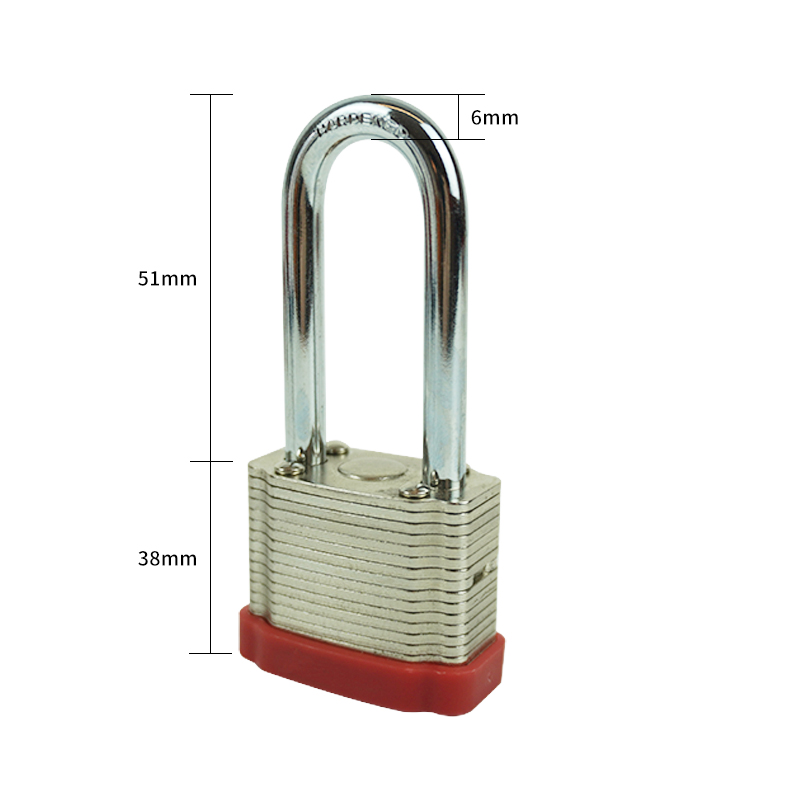 EP-8563 Laminated lockout padlocks for securing gates