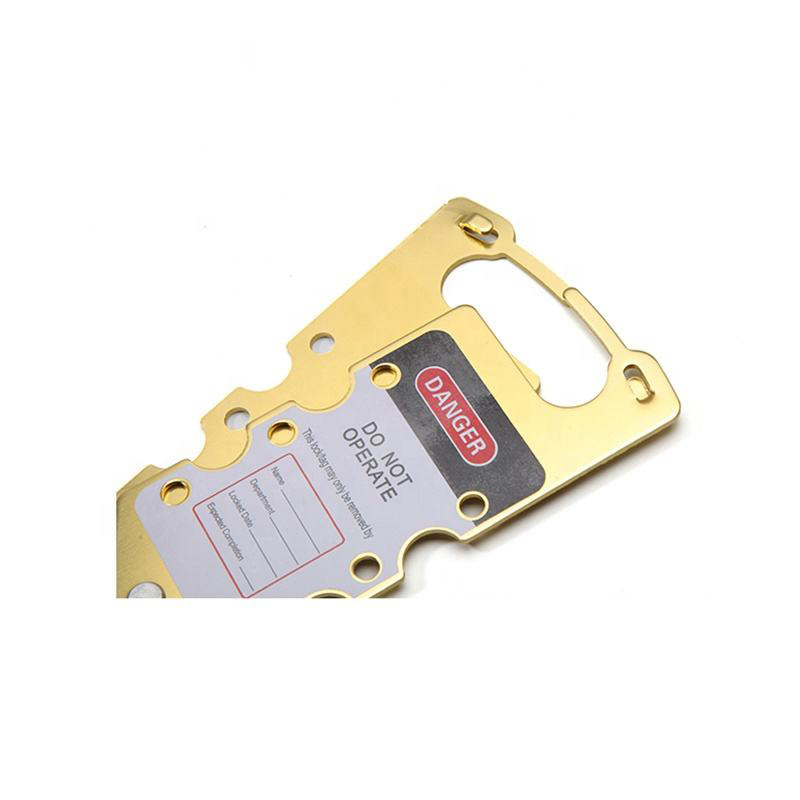 EP-8322 Reusable write - on labels lockout hasps for flexibility 