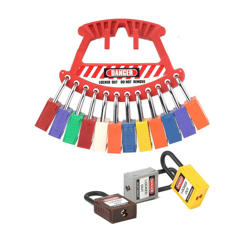 EP-B41 High-Capacity labels available lockout padlocks