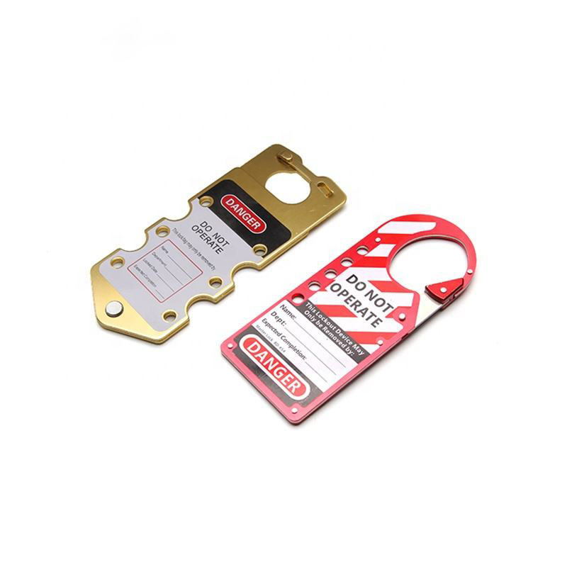 EP-8322 Reusable write - on labels lockout hasps for flexibility 