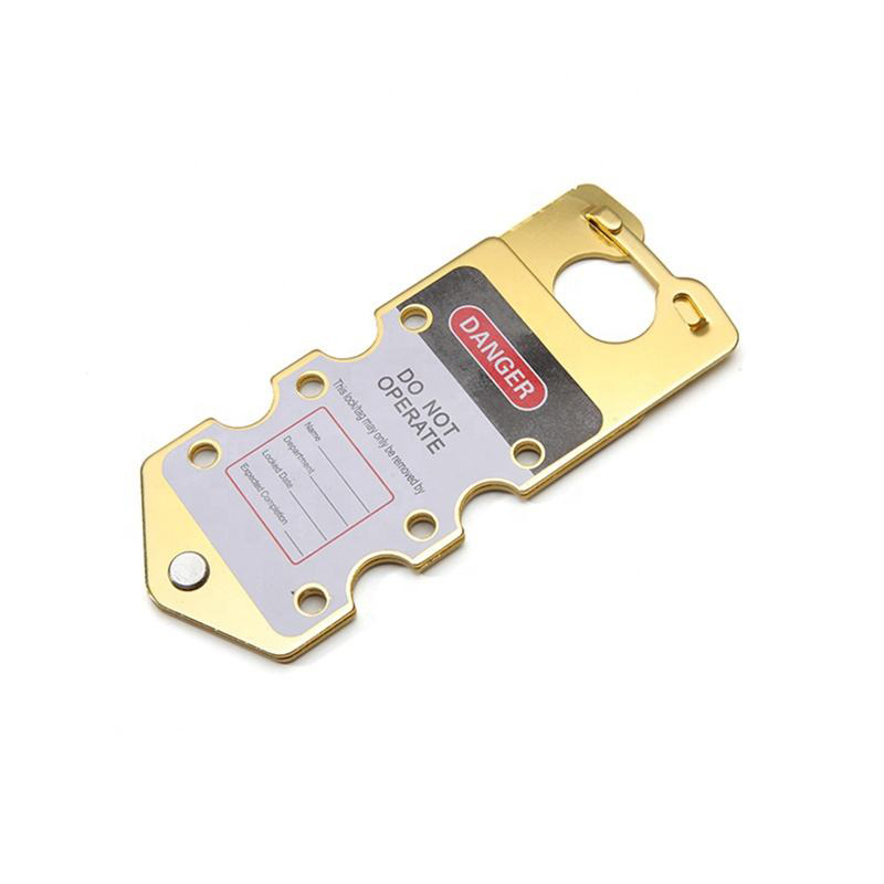 EP-8322 Reusable write - on labels lockout hasps for flexibility 