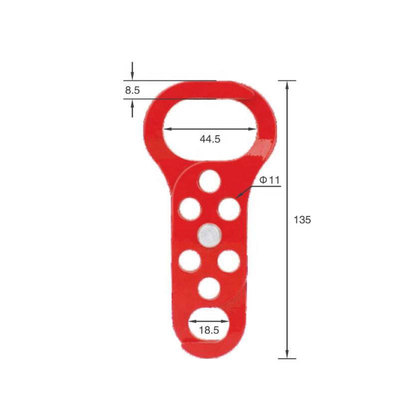 EP-8320 Double-End robust construction lockout hasps