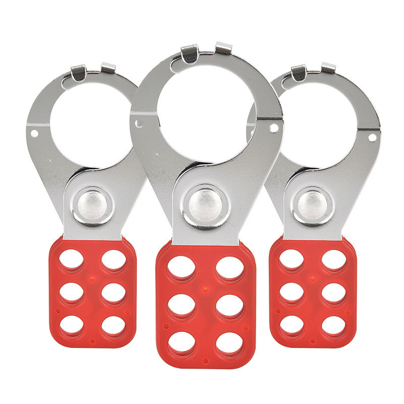 EP-8317 1.5" Steel hook with plastic coated body lockout hasps