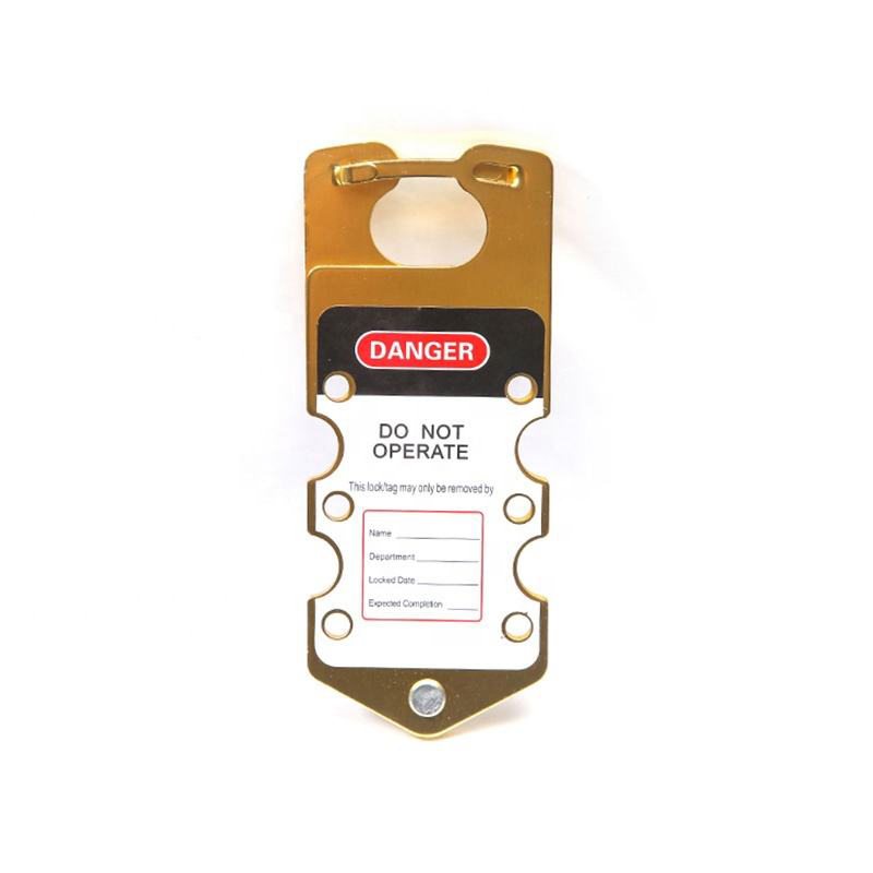 EP-8322 Reusable write - on labels lockout hasps for flexibility 