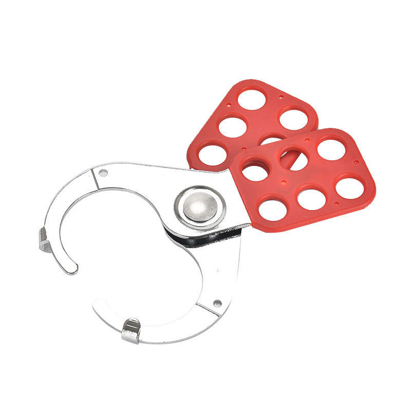 EP-8317 1.5" Steel hook with plastic coated body lockout hasps