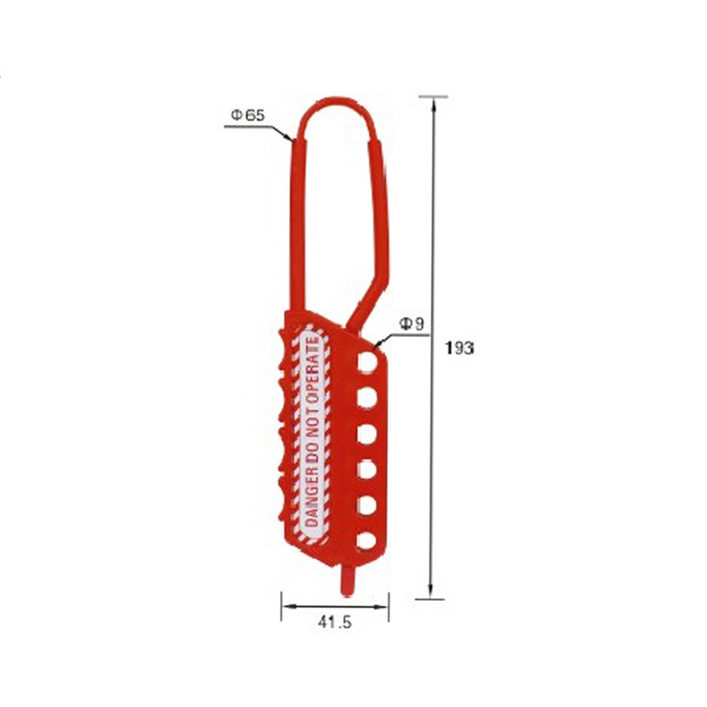 EP-8313C Tailored lockout hasps for safer working conditions
