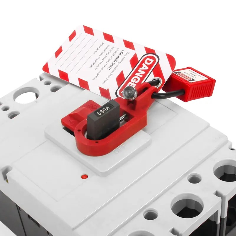 EP-D16/D16L One-piece chemical resistant electrical equipment lockouts
