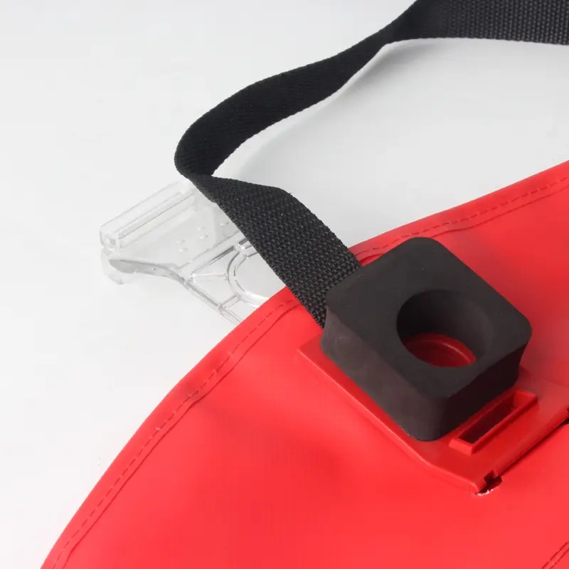 EP-F10 Wear-resistant bag valve lockouts with handle storage pocket