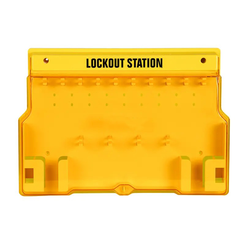 EP-B102 One-piece design 10 padlock positions lockout stations