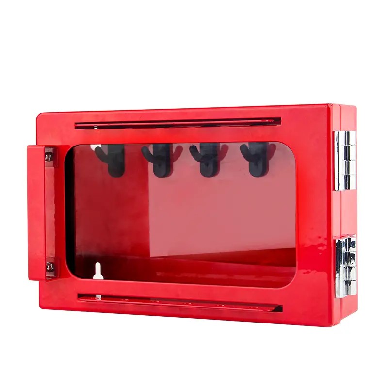 EP-X24 Steel plate 12 padlocks group lockout box