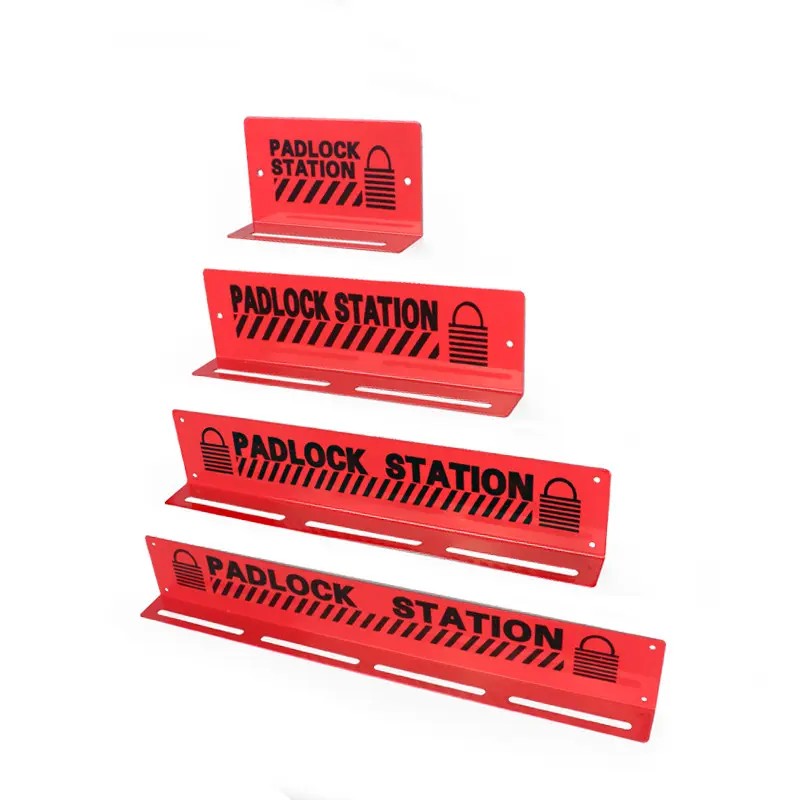 EP-B31~EP-B34 Carbon steel lockout stations to place padlocks