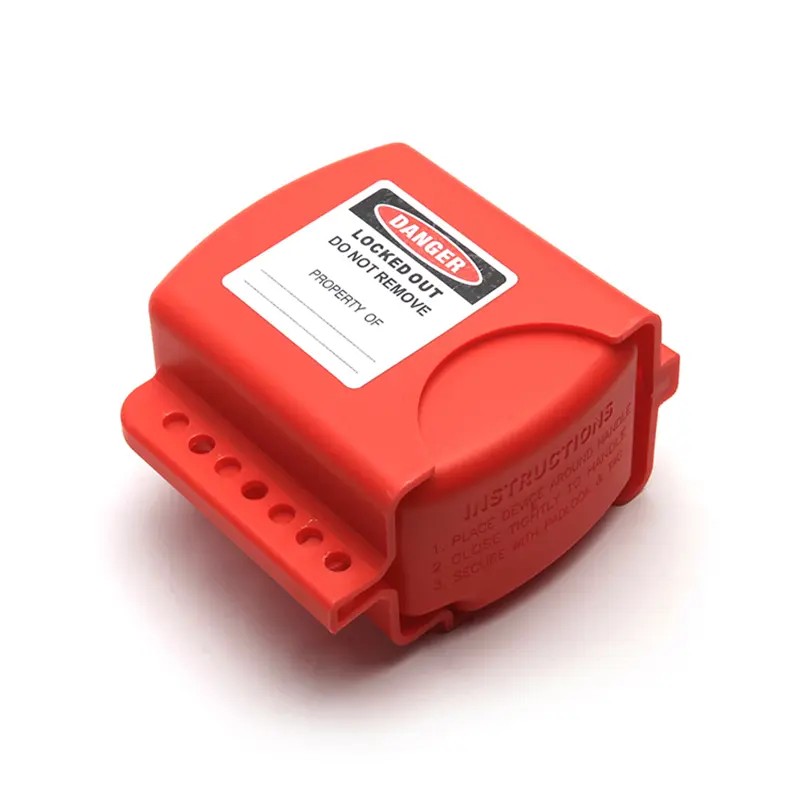 EP-F08 Polypropylene PP valve lockouts for flange ball valve