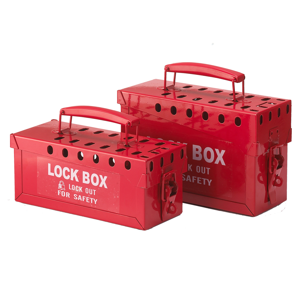 EP-8811 Heavy-duty steel 12 padlocks group lockout box