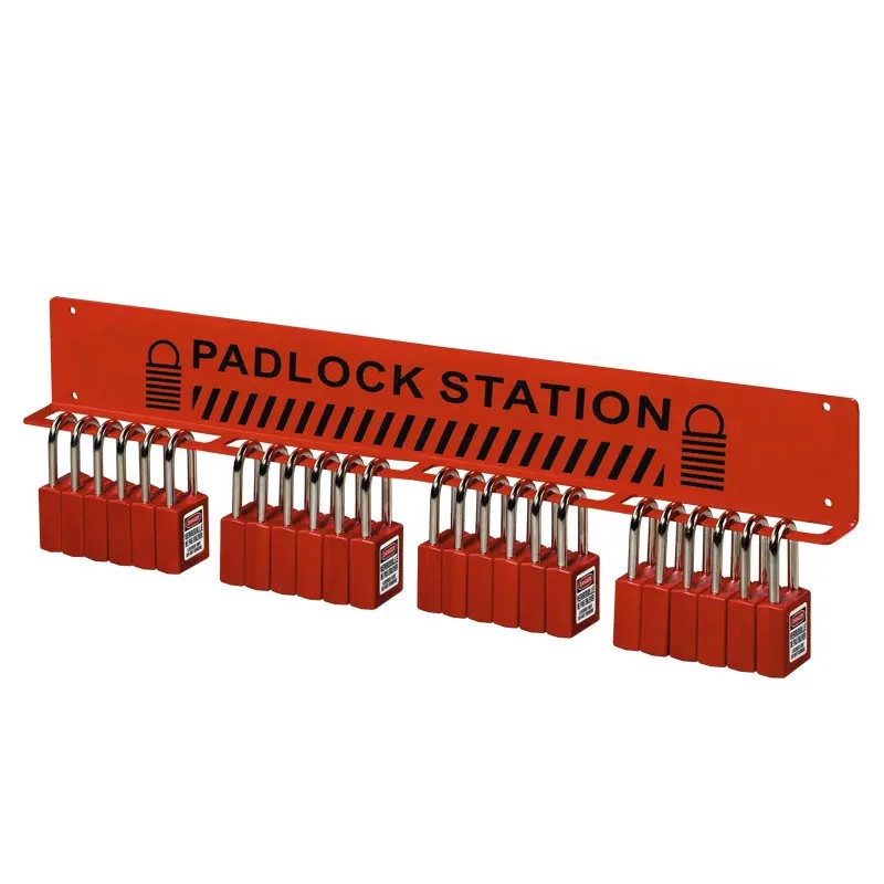 EP-B31~EP-B34 Carbon steel lockout stations to place padlocks