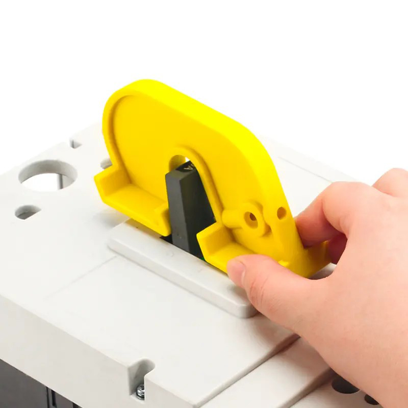 EP-D05-5 Yellow reinforced nylon PA electrical equipment lockouts
