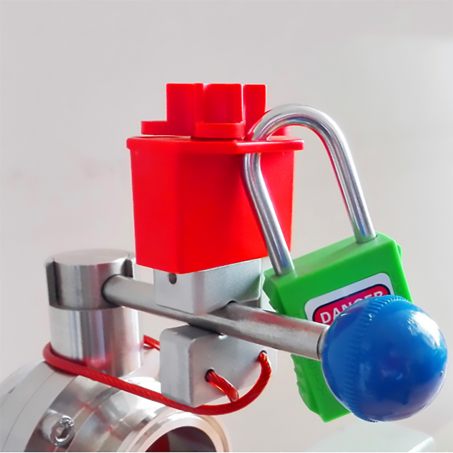 EP-V23 Patented locks strong corrosion-resistant valva lockouts