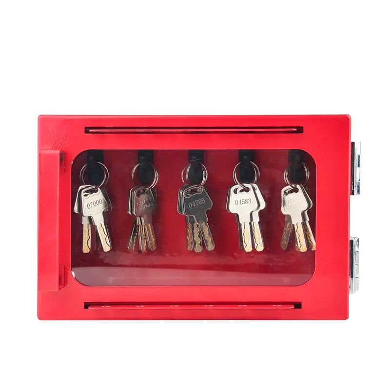 EP-X24 Steel plate 12 padlocks group lockout box