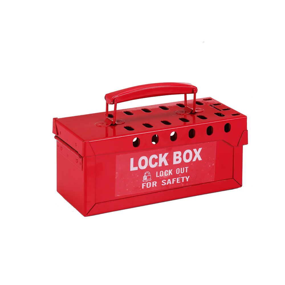 EP-8811 Heavy-duty steel 12 padlocks group lockout box