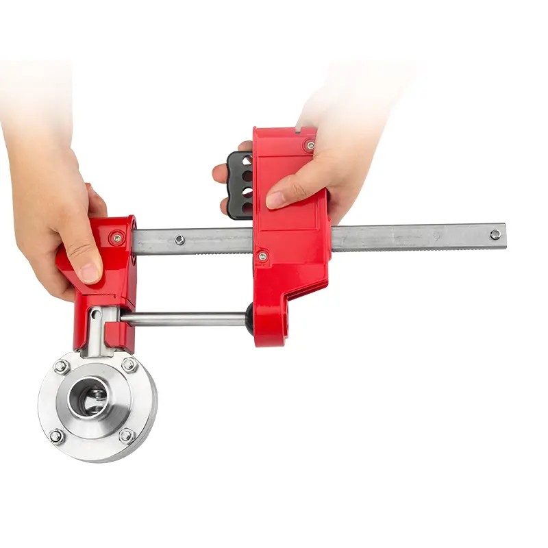 EP-F37 Aluminum alloy valve lockouts with 70-210mm handle