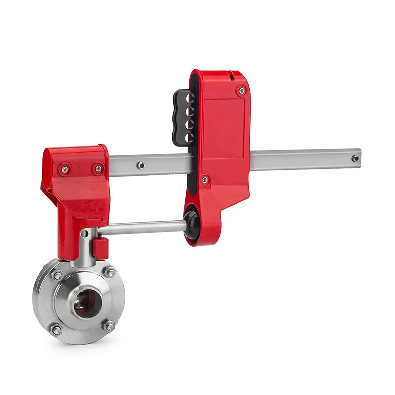 EP-F37 Aluminum alloy valve lockouts with 70-210mm handle