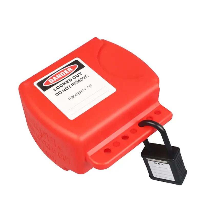 EP-F08 Polypropylene PP valve lockouts for flange ball valve