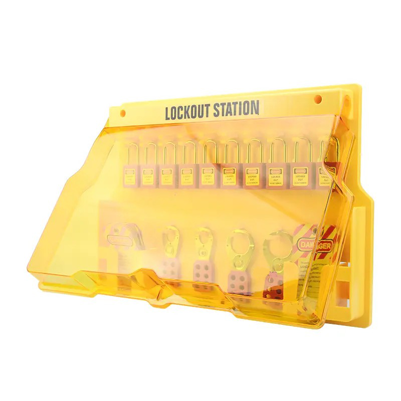EP-B102 One-piece design 10 padlock positions lockout stations