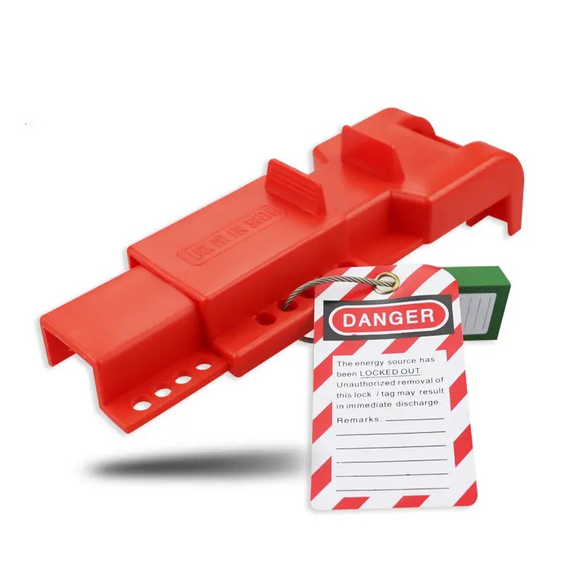 EP-F21 Polypropylene PP customized valve lockouts