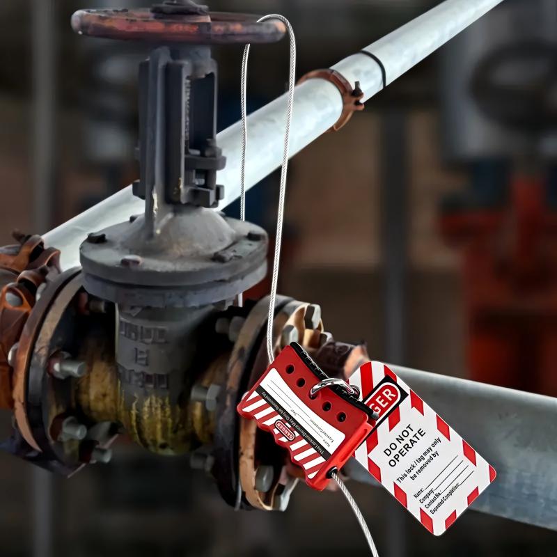 EP-L02 Adjustable cable lockout device for unusual equipment