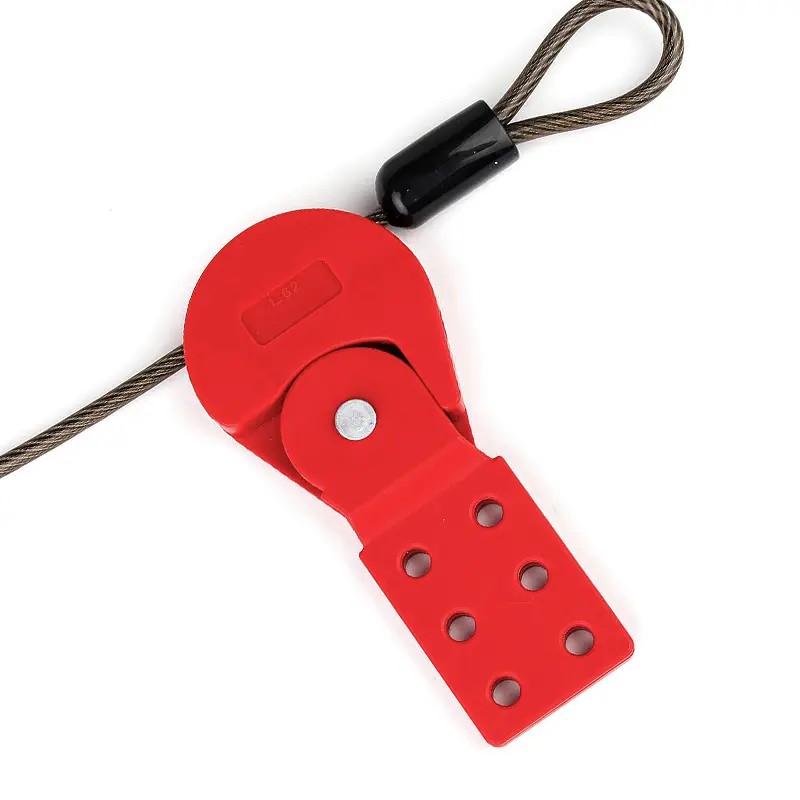 EP-L62 8 safety padlocks stainless steel cable lockouts