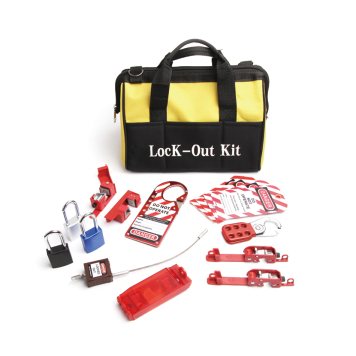 EP-8772C Lightweight lockout tagout kits with aluminum padlocks