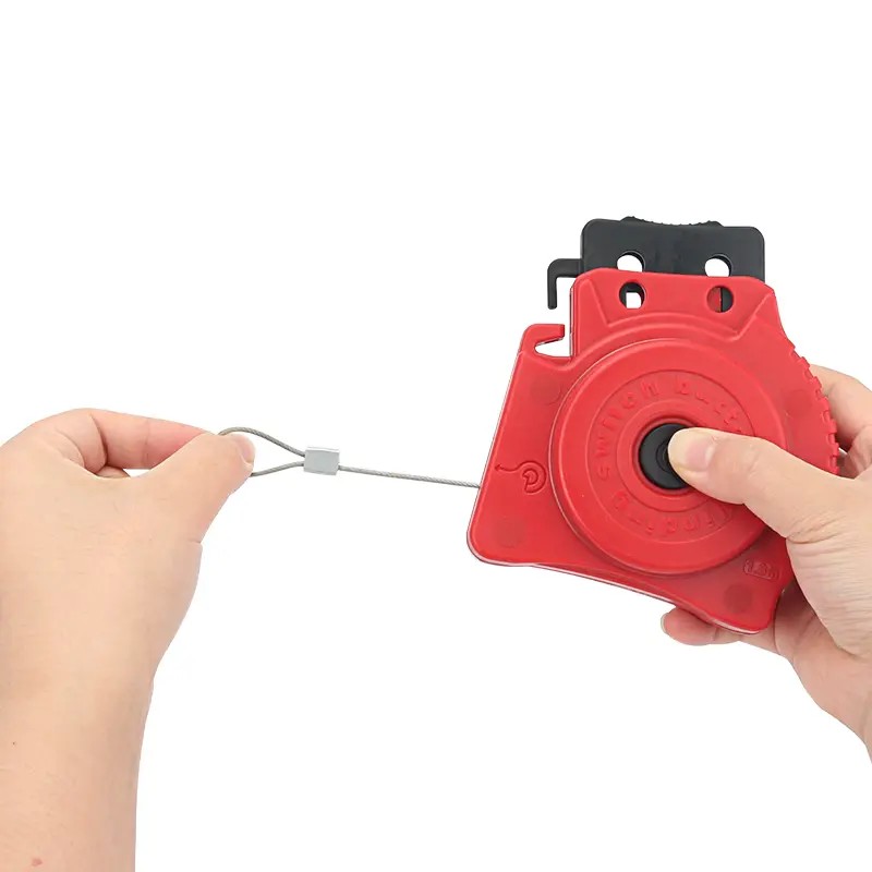 EP-L41 Retractable cable lockout device for irregular equipment