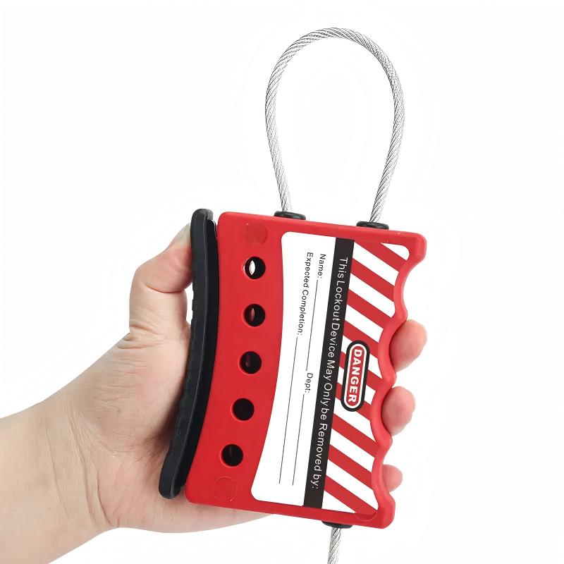 EP-L02 Adjustable cable lockout device for unusual equipment