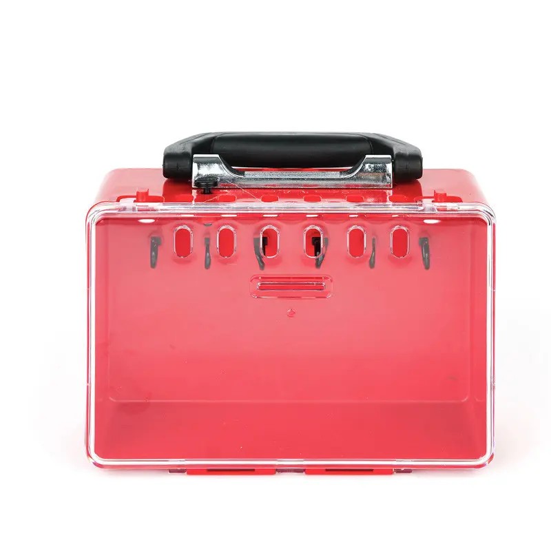 EP-X22 6 hooks group lockout box with mask design