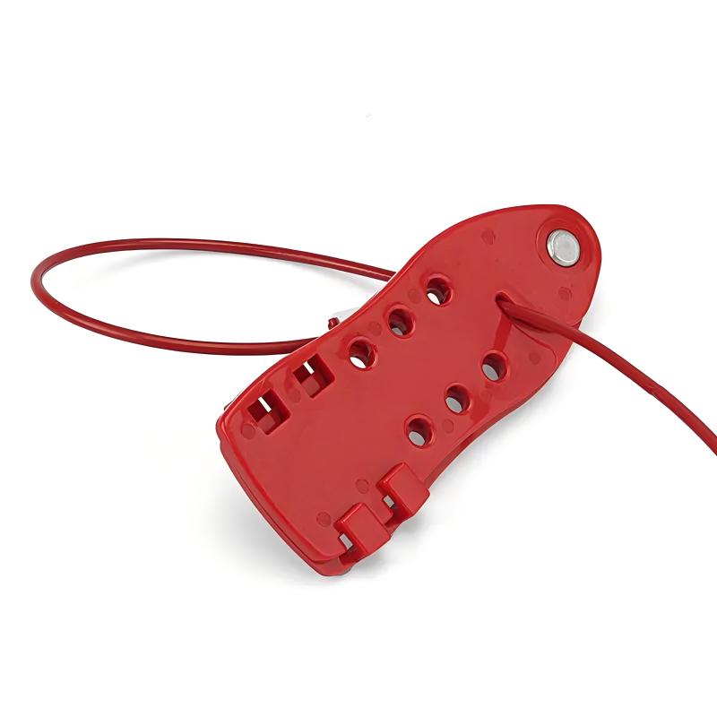 EP-L21 Economy cable lockouts with 2m stainless steel cable
