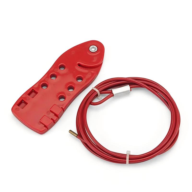 EP-L21 Economy cable lockouts with 2m stainless steel cable