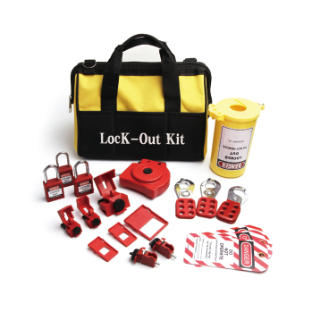 EP-8772B Electrical lockout tagout kits two mini cbs lockout