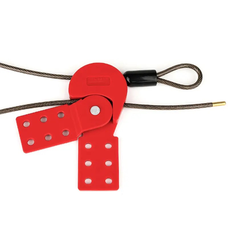 EP-L62 8 safety padlocks stainless steel cable lockouts