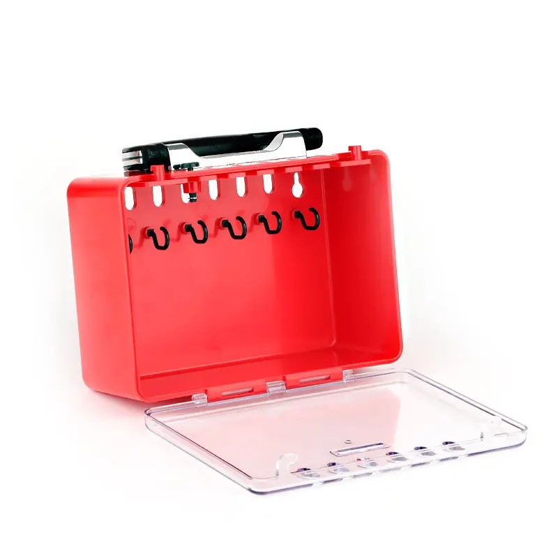 EP-X22 6 hooks group lockout box with mask design