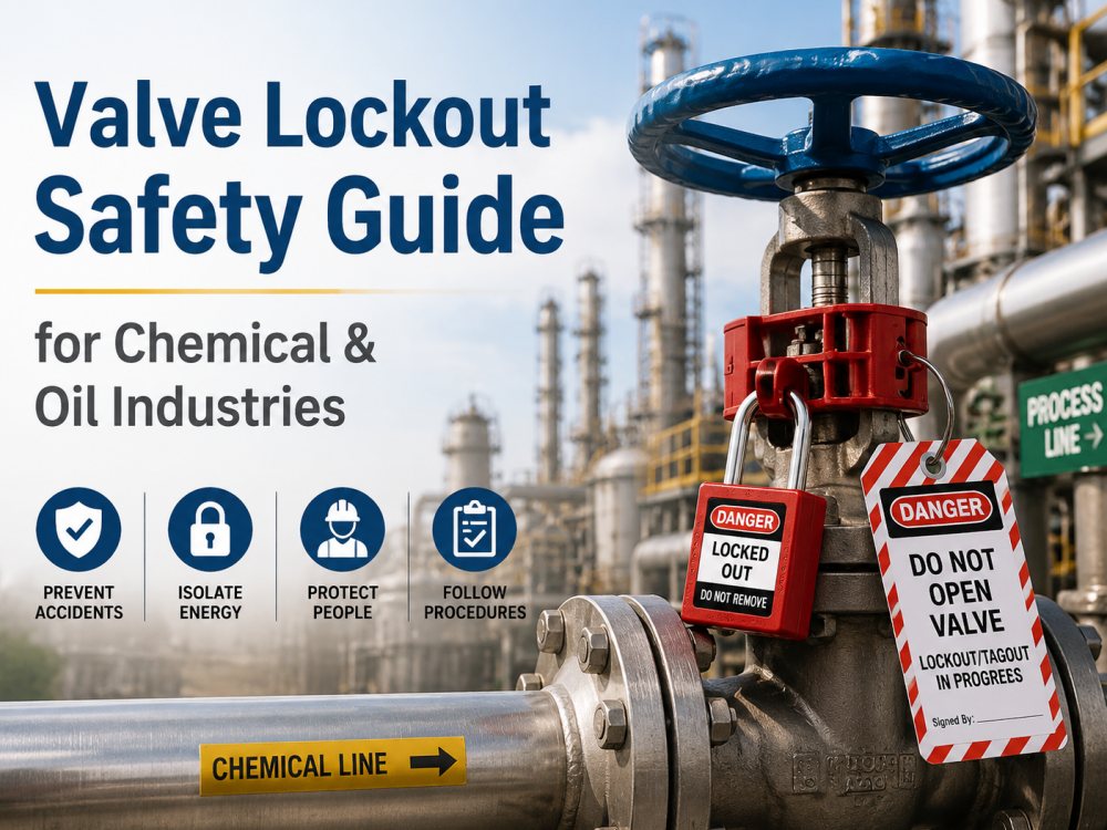 Valve Lockout Safety Guide for Chemical & Oil Industries